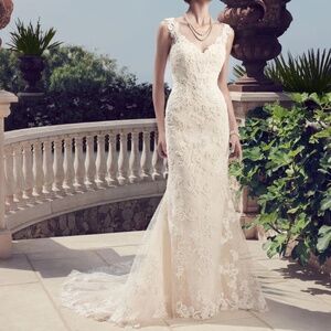 Casablanca Bridal Style 2155 Size 6, Like NEW Wedding Dress, STUNNING